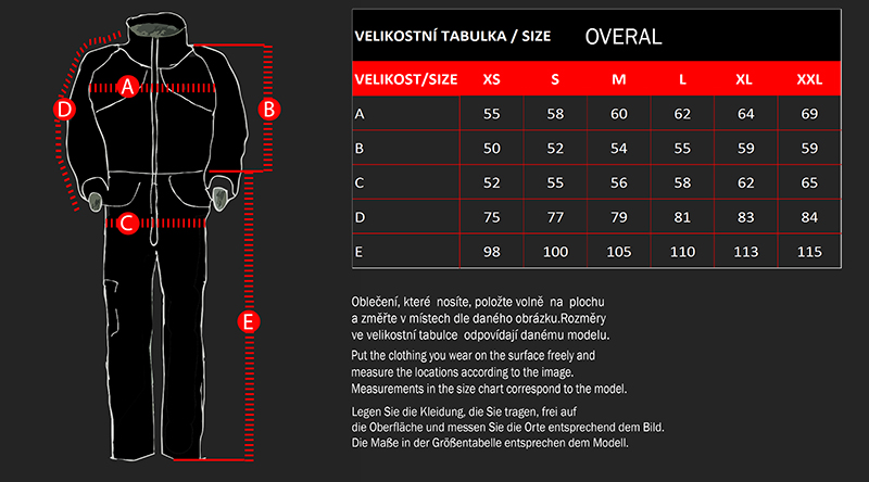 Kombinéza výcviková Raddog - Velikost: M
