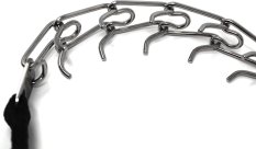 Pinch collar, stainless steel CLICK CLOCK, 52cm