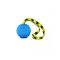 Rubber Ball 7cm soft with handle