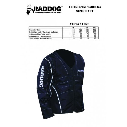 Vesta pro figuranta RADDOG