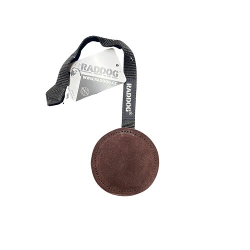 Kožená placka se šňůrkou