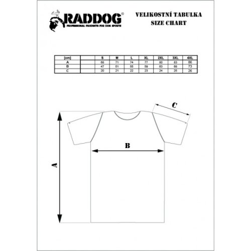 Triko RADDOG - BSP - Velikost: XL