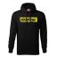 Hoodie with printed Raddog logo - Colour: Červená, Size: M