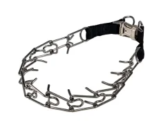 Pinch collar, stainless steel, 3,0mm x 60 cm