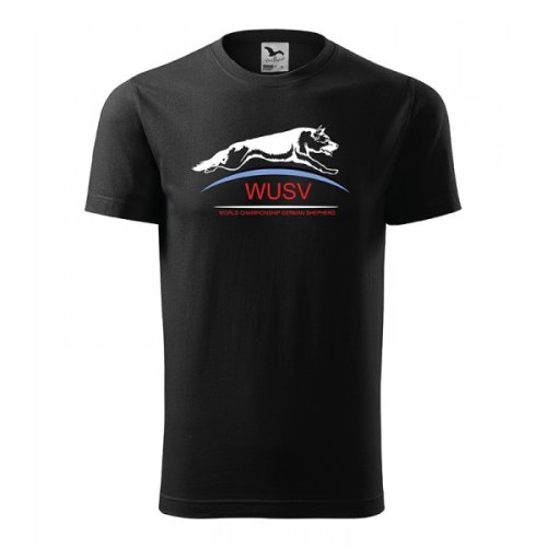 T-shirt WUSV - Colour: Černá, Size: 2XL